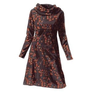 J. Peterman Company Soul-Altering Knit Dress 100% Cotton Sz M Seinfeld Classic